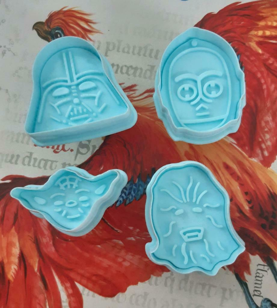 Star Wars koekjes uitstekers / cookie cutters / vormpjes, Ophalen of Verzenden, Nieuw, Bakvorm