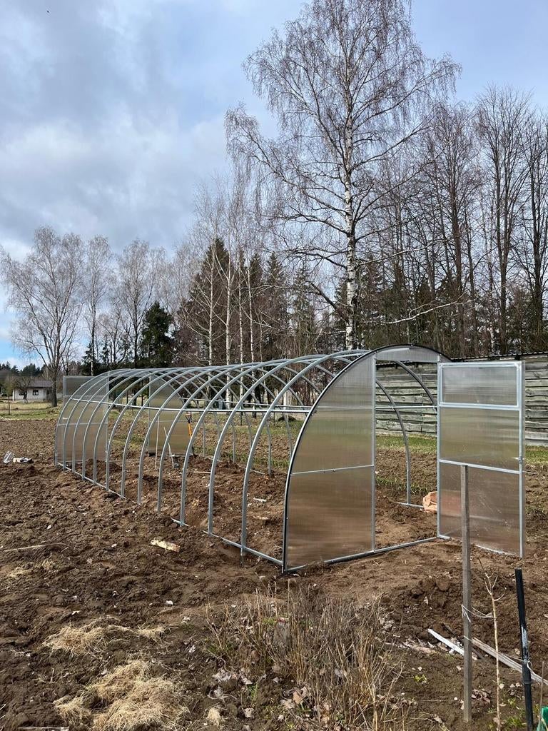 Tunel kas 400€ price real,Betaling uitsluitend contant bij d, Tuin en Terras, Kassen, Polycarbonaat, Ophalen of Verzenden, Aluminium