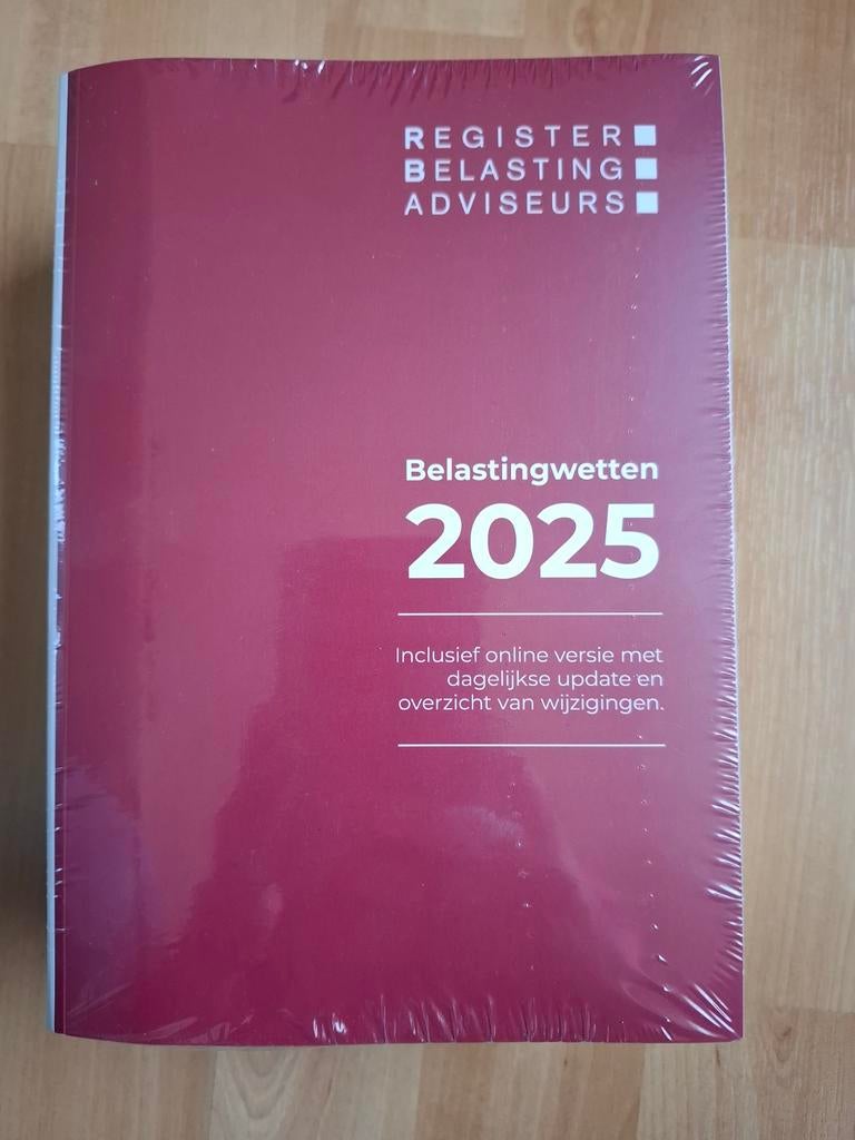 Nieuwe Belastingwetten 2025 cf Kluwer 978901317871531, Ophalen of Verzenden, Nieuw, Wolters Kluwer