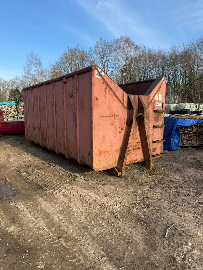 Afval/puincontainers met haakarm en/of kabelsysteem te koop, Ophalen
