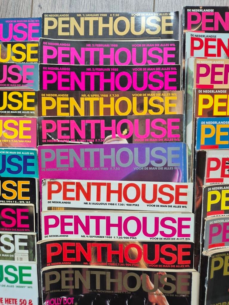 Penthouse magazines te koop, Ophalen of Verzenden, 1980 tot heden, Tijdschrift