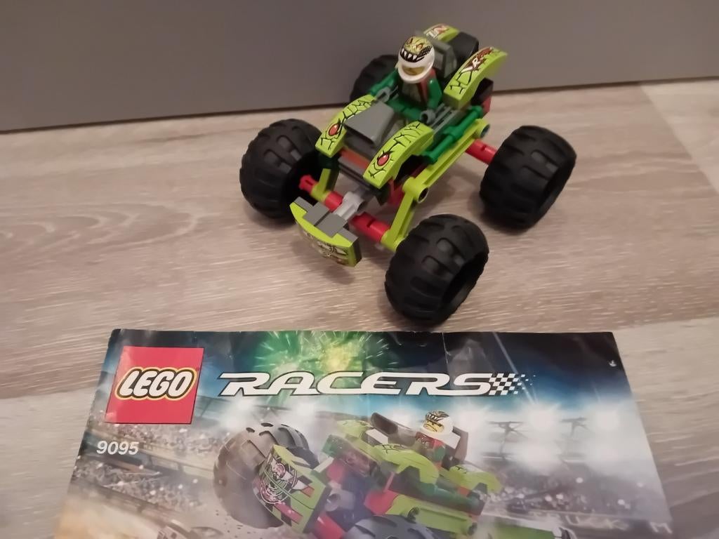 Lego Racers Nitro Predator 9095, Kinderen en Baby's, Speelgoed | Duplo en Lego, Zo goed als nieuw, Lego, Complete set, Ophalen of Verzenden
