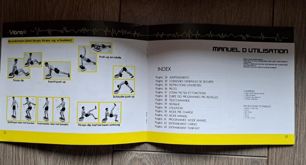 Vibrator fit Trilplaat, Sport en Fitness, Ophalen of Verzenden, Zo goed als nieuw