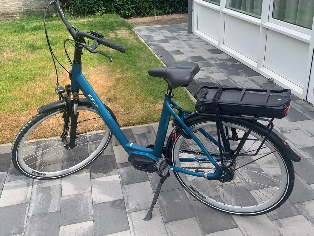 Elektrische fiets - Stella Livorno Blue 28” - Gloednieuw!!, Nieuw, 51 tot 55 cm, 50 km per accu of meer, Ophalen