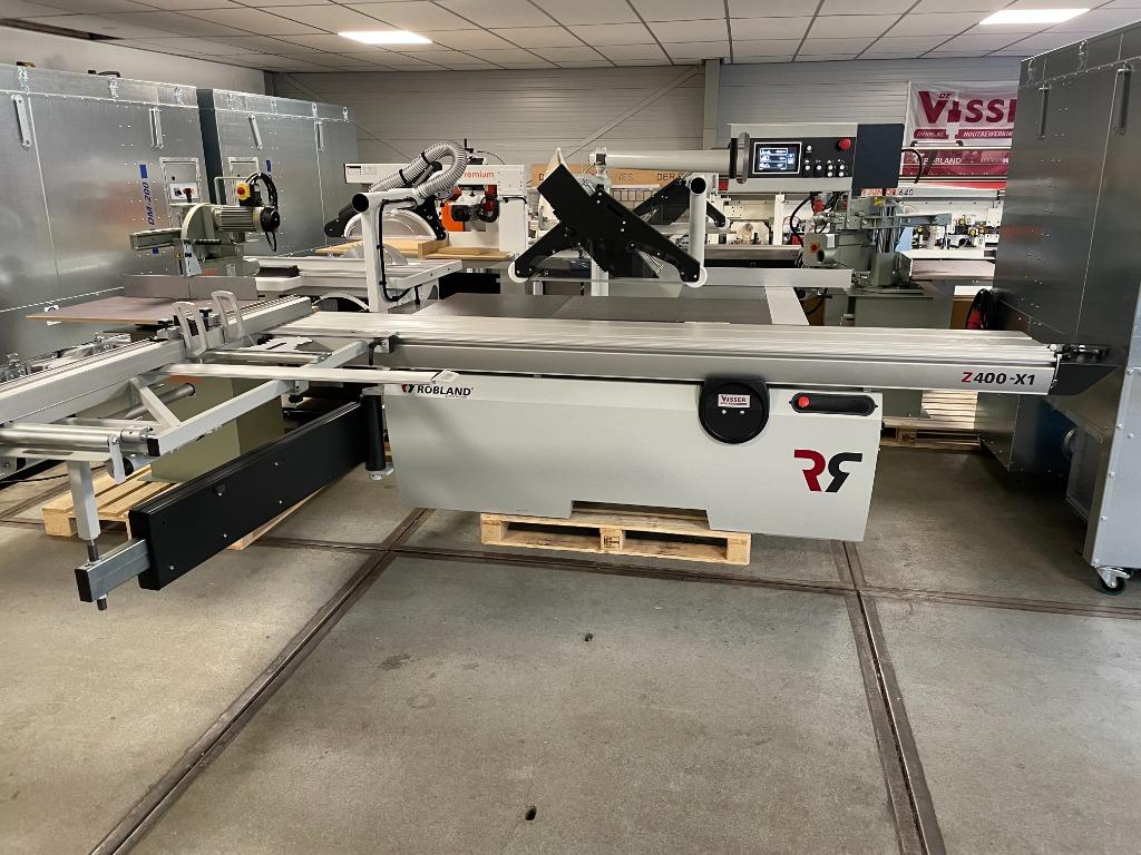 Robland Z400-X1 gestuurde formaatzaag, Ophalen, 70 mm of meer, Overige typen, Nieuw