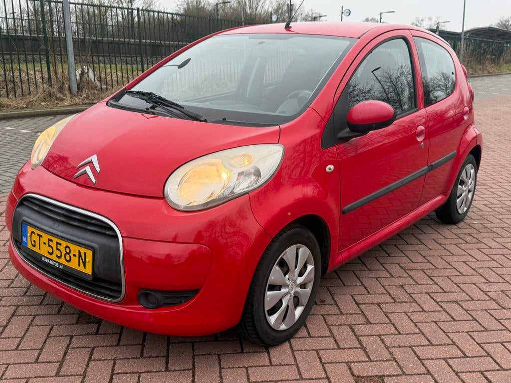 Citroën C1 1.0 5-DRS Automaat Rood Apk 2027, Auto's, Citroën, Particulier, C1, ABS, Airbags, Airconditioning, Alarm, Boordcomputer