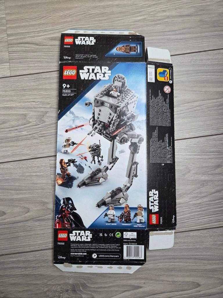 Lego Star Wars 75322 AT-ST, Ophalen of Verzenden, Gebruikt, Complete set, Lego