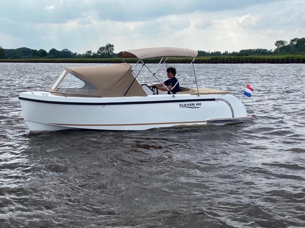 Clever 60 met Honda BF20, Watersport en Boten, Ophalen, Nieuw, Buitenboordmotor, Polyester