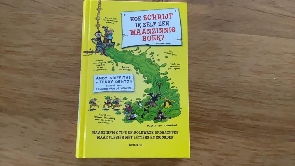 Terry Denton - Hoe schrijf ik zelf een waanzinnig boek?, Ophalen, Terry Denton; Andy Griffiths, Non-fictie, Zo goed als nieuw