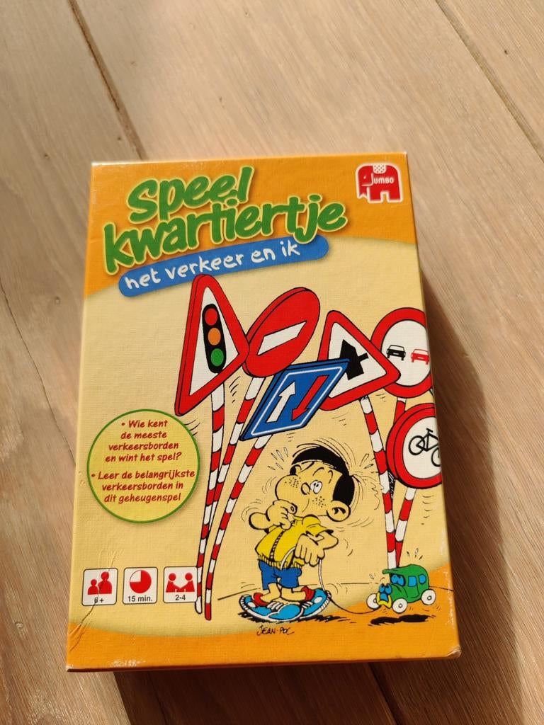 Speelkwartiertje Het Verkeer en Ik - Jumbo, Een of twee spelers, Ophalen of Verzenden, Gebruikt, Jumbo