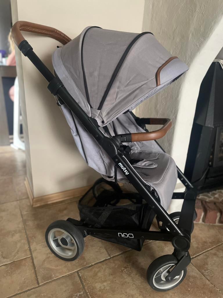 Mutsy nexo black edition, Kinderen en Baby's, Buggy's, Ophalen, Gebruikt, Verstelbare rugleuning