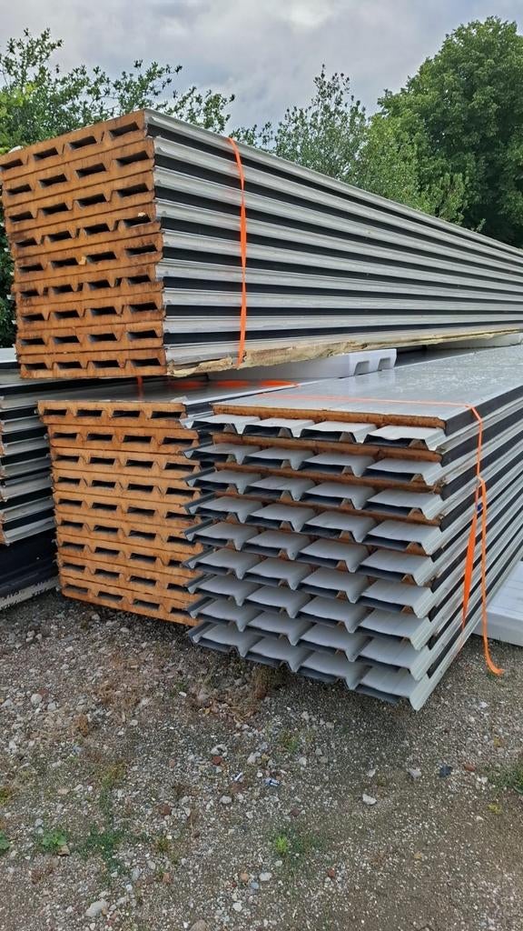 Nette gebruikte dakpanelen, Ophalen, Gebruikt, Overige materialen, Minder dan 20 mm