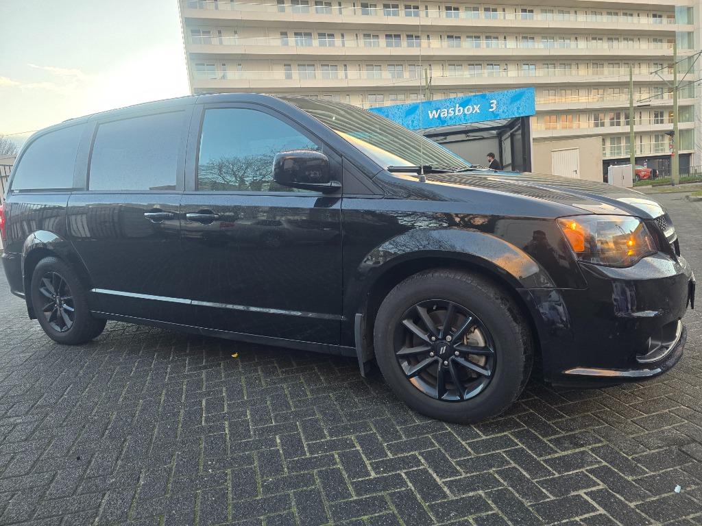 Dodge Grand Caravan GT Edition, Auto's, Dodge, (Grand) Caravan, Zwart, Zwart, Leder
