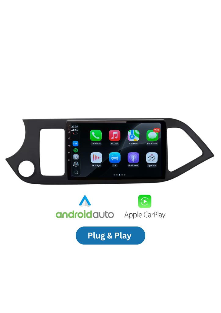 Kia Picanto CARPLAY (MET GARANTIE) | Draadloos | Mointage aa