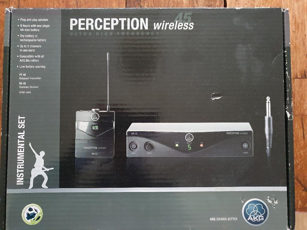 AKG preception wireless WMS 45, Ophalen of Verzenden, Zo goed als nieuw