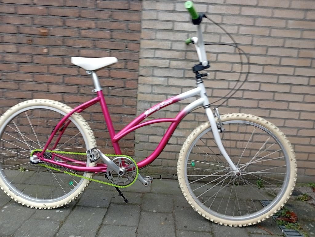 Johnny Loco damesmodel roze, 51 tot 55 cm, Ophalen, Gebruikt, Staal