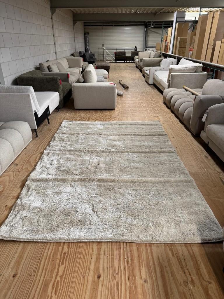 Vloerkleed Viterbo l Whoon | Meubilex l van €1079 voor €539, Ophalen, Crème, 200 cm of meer, Zo goed als nieuw