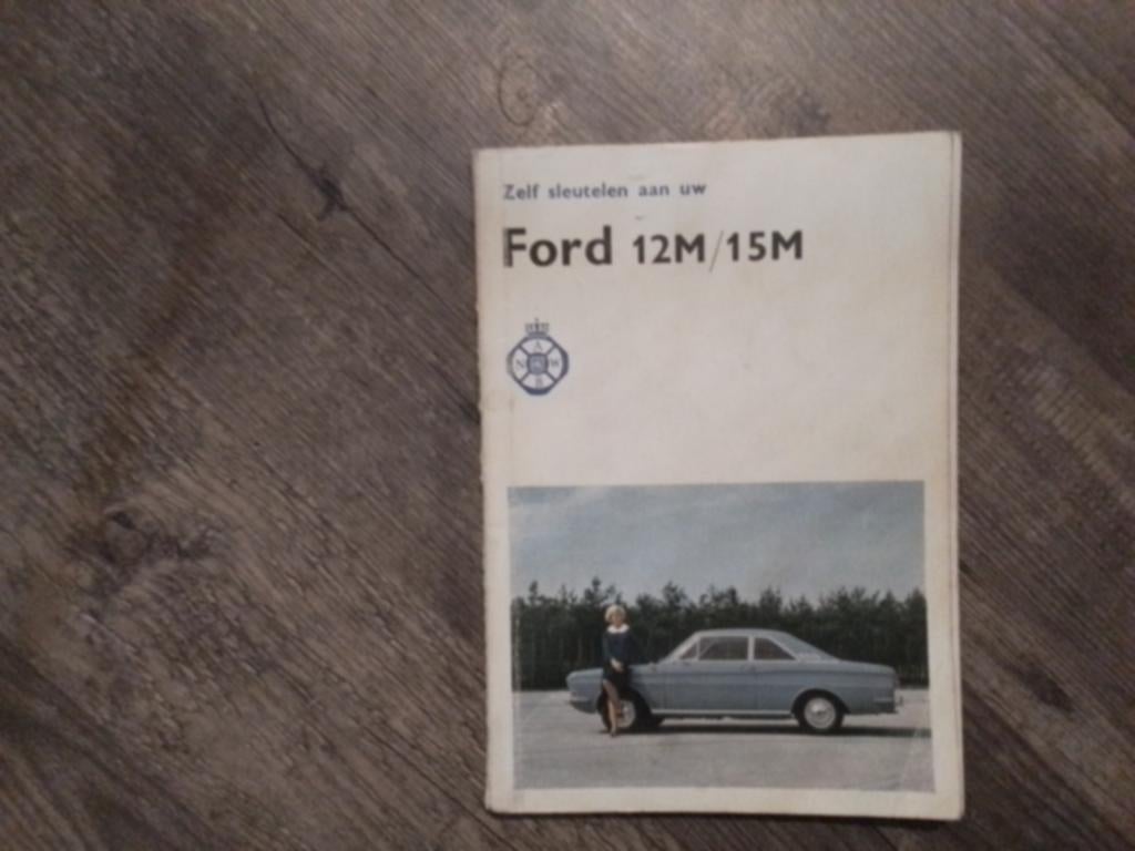 technisch auto boek ford 12M/15M, Ophalen of Verzenden, Ford