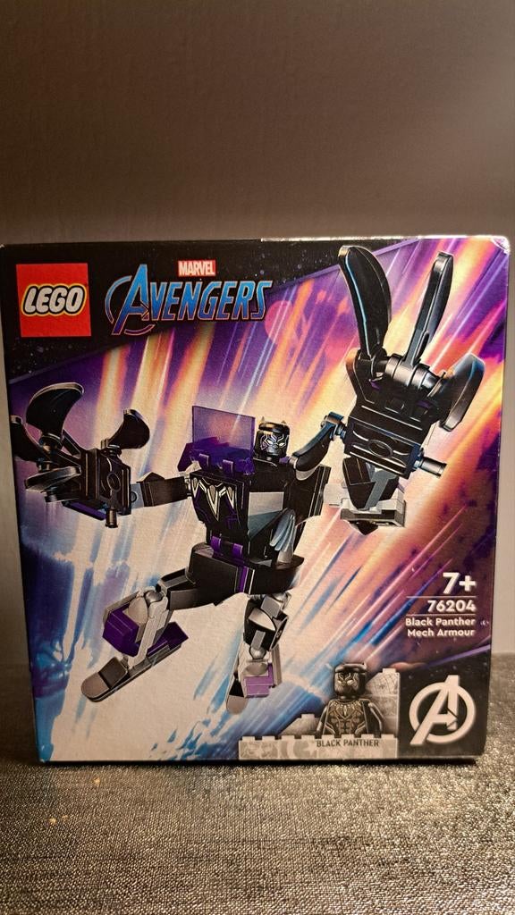 LEGO Marvel Black Panther Mech Armor 76204 NIEUW!!, Ophalen of Verzenden, Zo goed als nieuw, Complete set, Lego