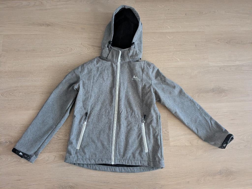 Nord Cape softshell jas grijs maat L, Kleding | Dames, Jassen | Winter, Ophalen of Verzenden, Zo goed als nieuw, Maat 38/40 (M)