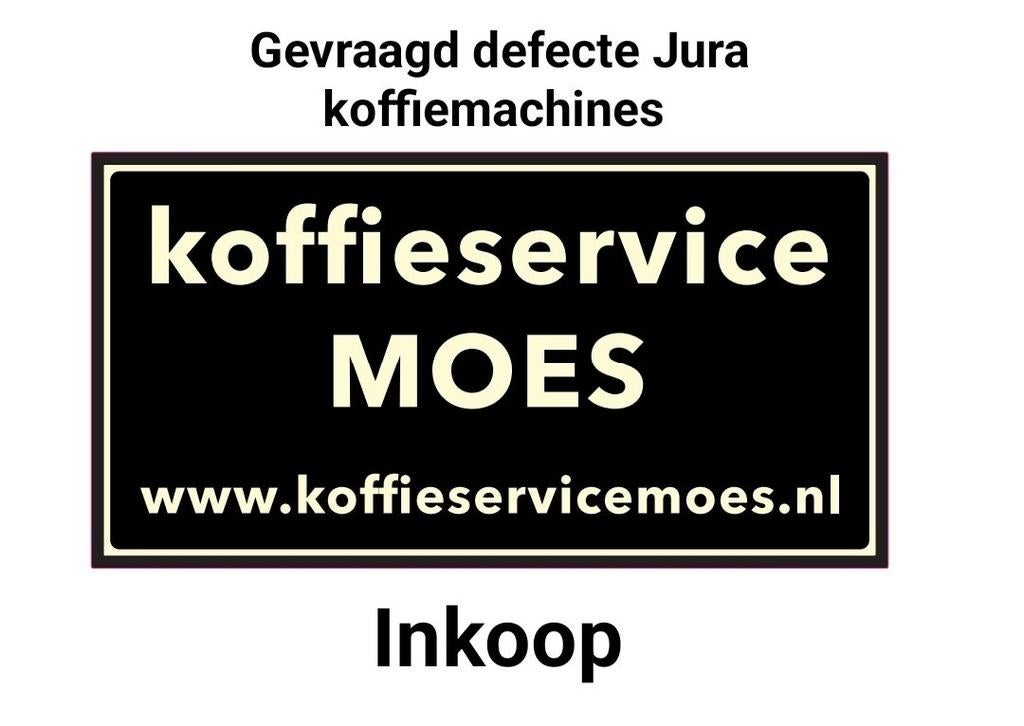 Inkoop Jura koffieautomaten gebruikt en defect, Witgoed en Apparatuur, Koffiezetapparaten, Ophalen of Verzenden, Zo goed als nieuw