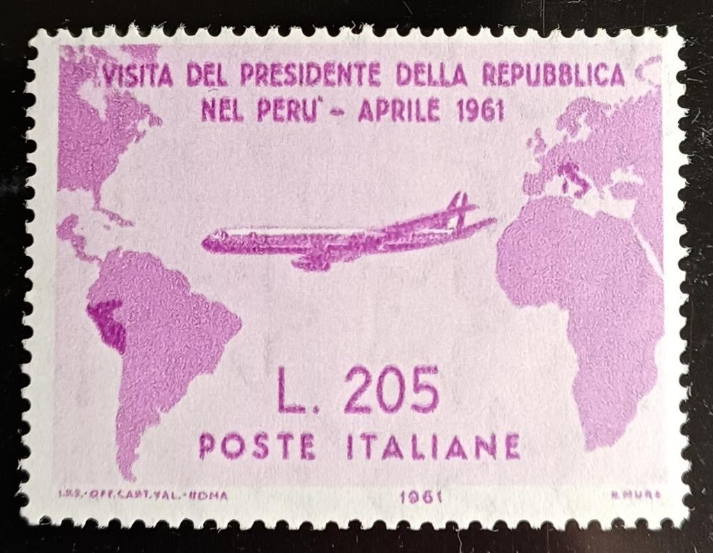 Italië 1961 / Gronchi Rosa L205 / CW € 1.900!!, Ophalen of Verzenden, Postfris