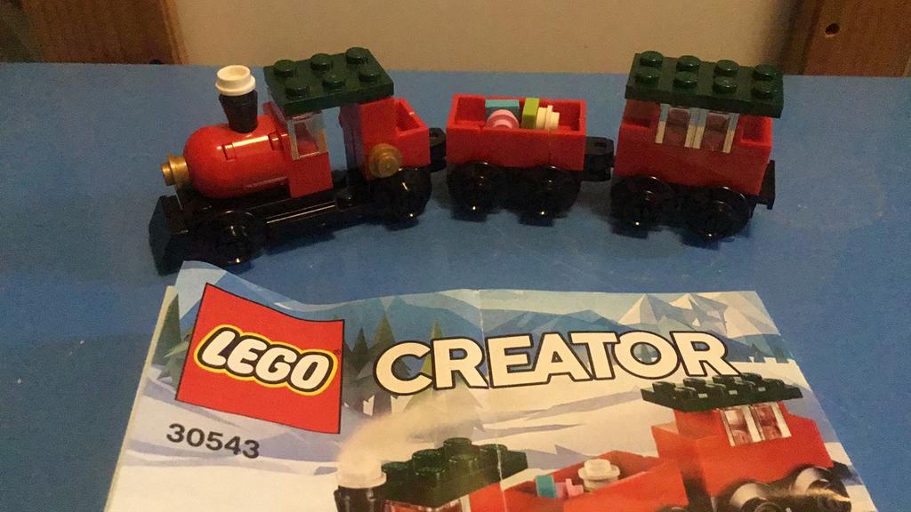 Lego kersttreintje polybag, Kinderen en Baby's, Speelgoed | Duplo en Lego, Ophalen of Verzenden, Gebruikt, Complete set, Lego