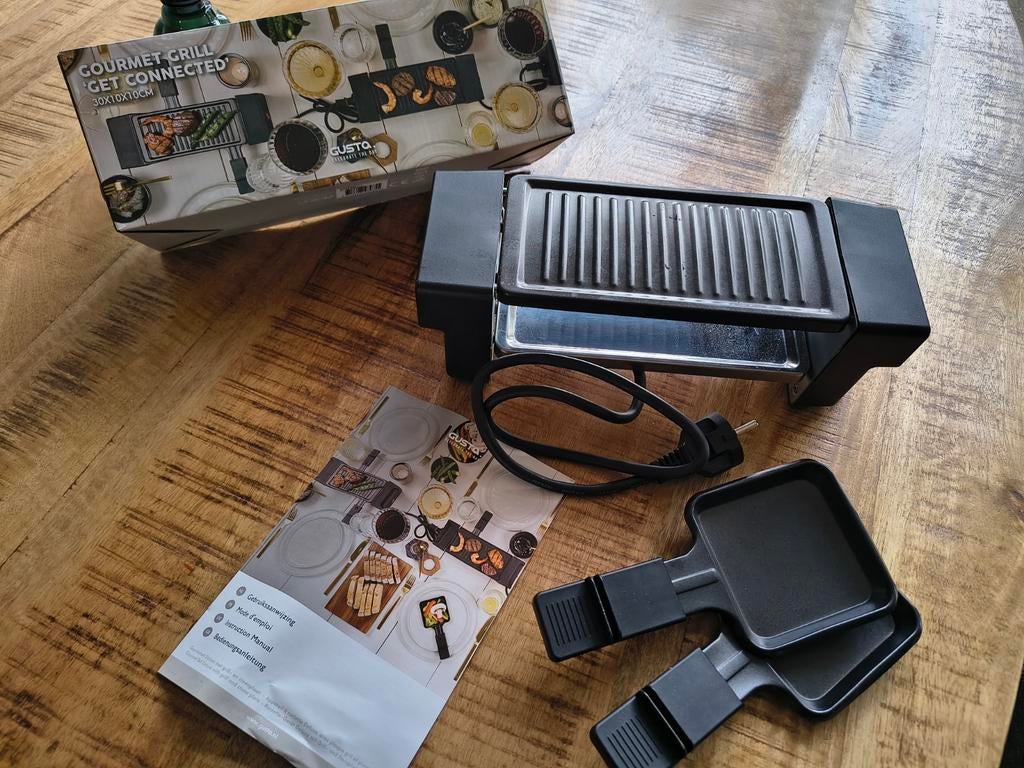 Gusta mini gourmet grill zgan, Ophalen of Verzenden, Mini