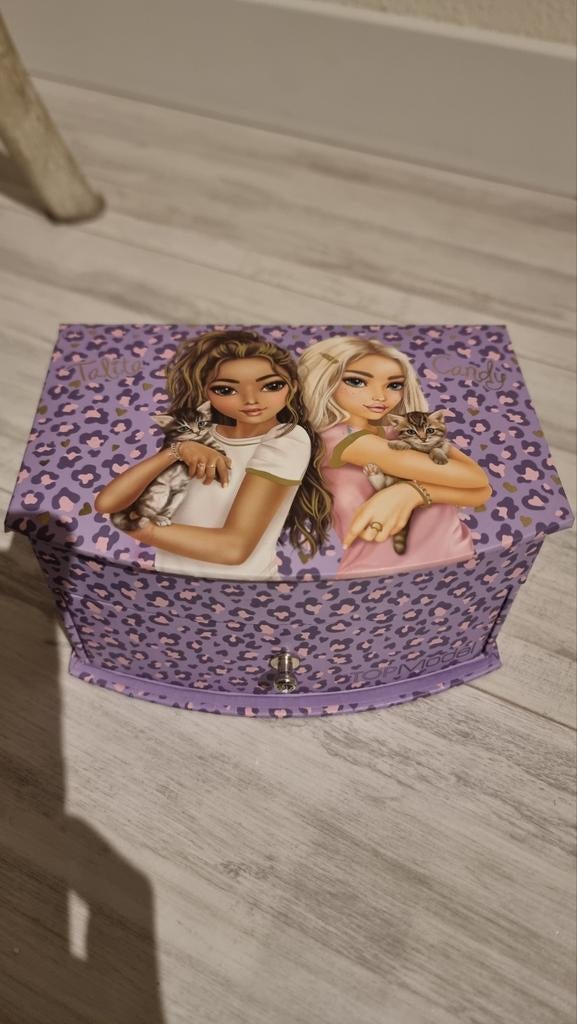 Sieraden doosje met spiegel, Ophalen of Verzenden