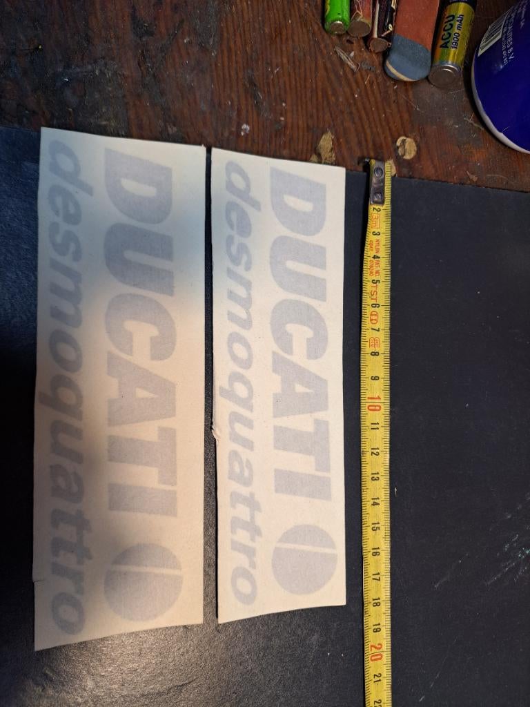 Ducati stickers, Motoren, Ophalen of Verzenden, Nieuw