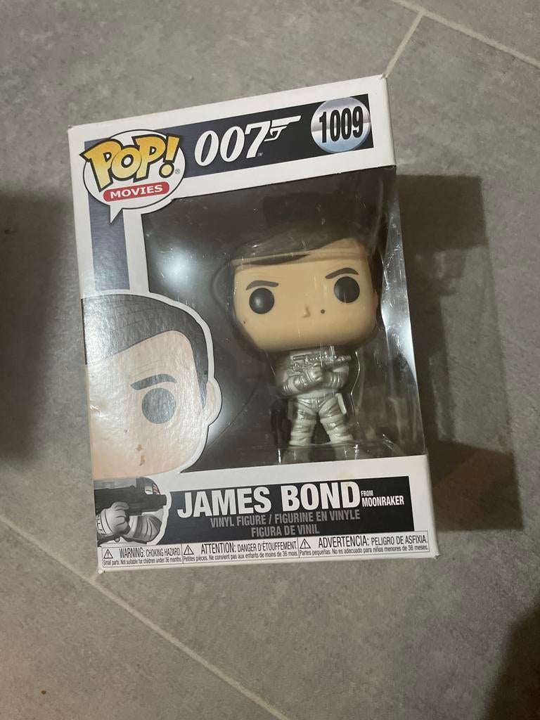 James Bond Funko Pop! Moonraker #1009, Ophalen of Verzenden, Zo goed als nieuw