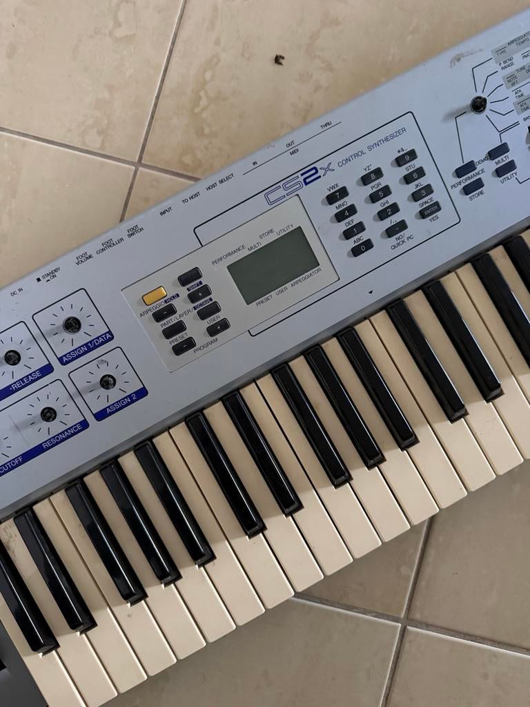 Cs2x yamaha synthesizer 1999 in goede staat, Ophalen, Gebruikt, Overige aantallen, Yamaha