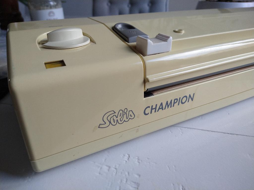 Solis Champion vacumeermachine, Ophalen of Verzenden, Zo goed als nieuw