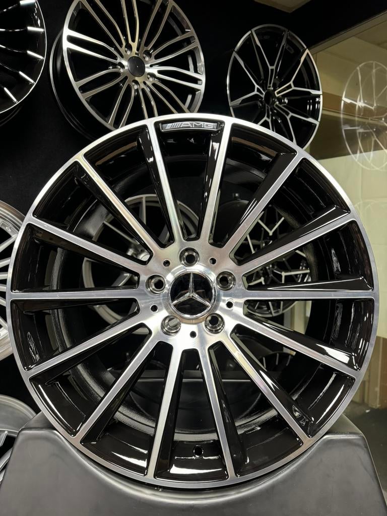 19 inch velgen voor Mercedes AMG look 5x112 C E A B CLA GLA