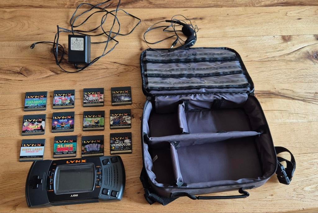 Atari Lynx met 12 spellen, Ophalen of Verzenden