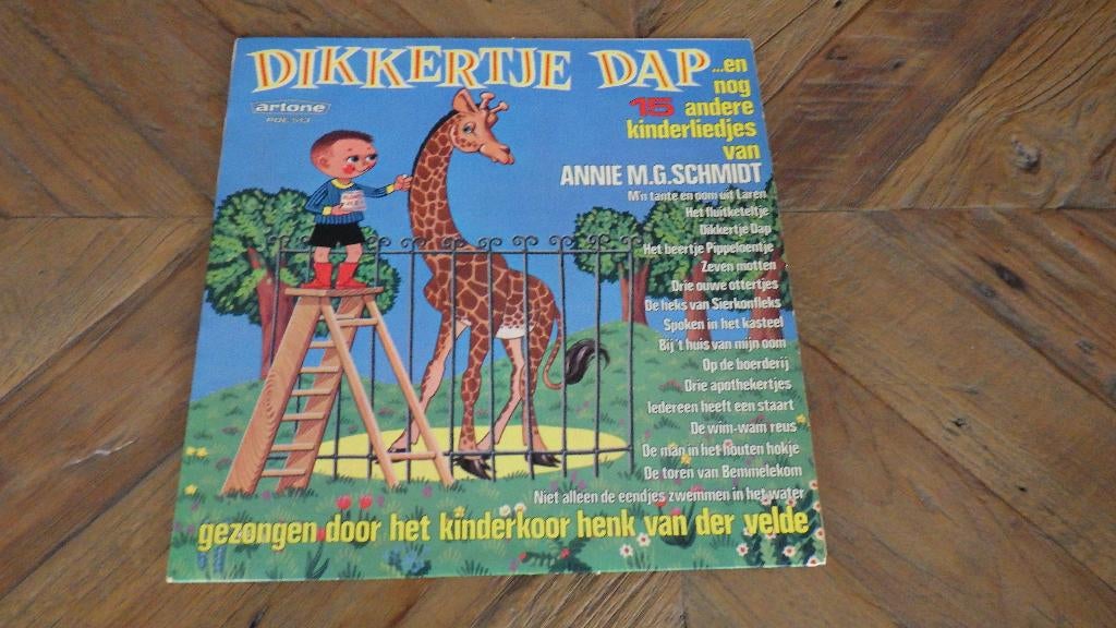 retro LP Dikkertje Dap, Cd's en Dvd's, Ophalen of Verzenden, Gebruikt, Overige typen