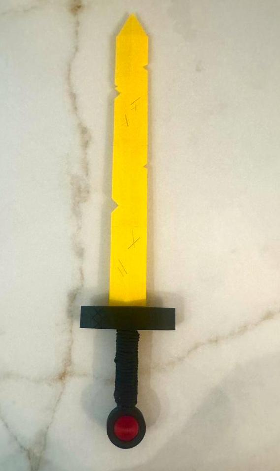 Finn’s Adventure Time sword cosplay / deco item., Hobby en Vrije tijd, Ophalen of Verzenden, Nieuw, Accessoires
