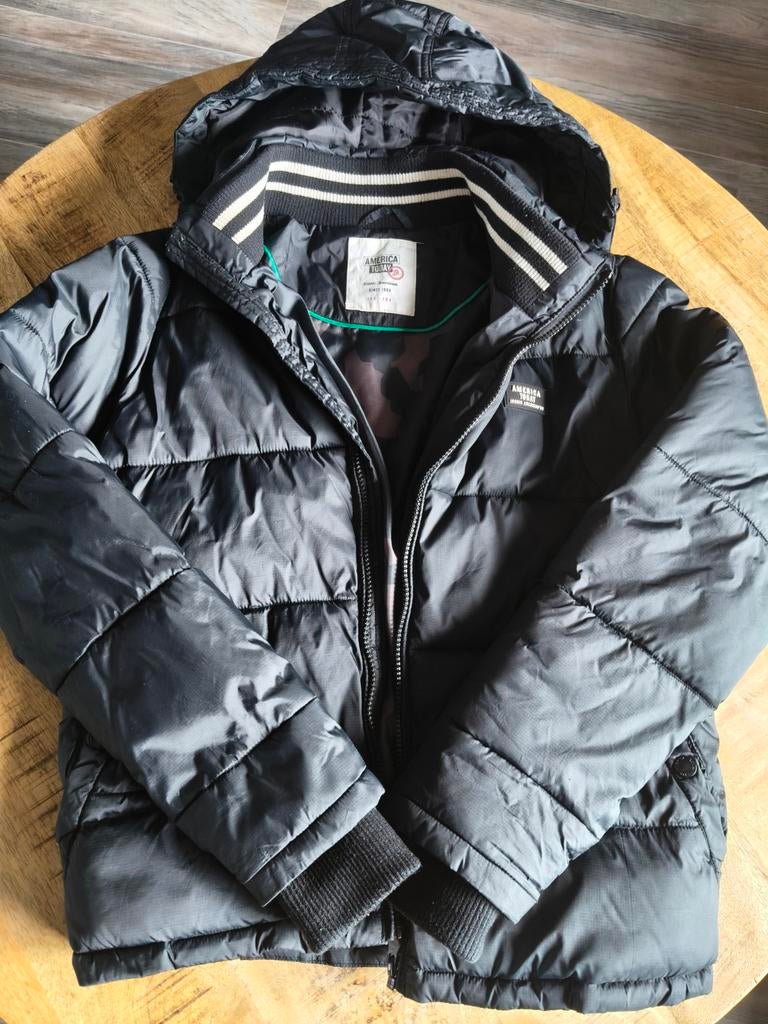 Winterjas American Today zwart, America Today, Gebruikt, Ophalen of Verzenden, Jongen
