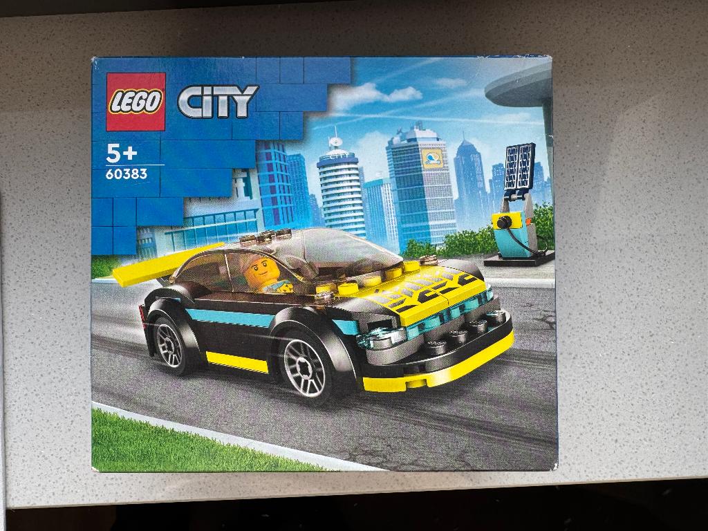 LEGO City - Elektrische sportwagen #60383 - NIEUW, Ophalen of Verzenden, Nieuw, Complete set, Lego