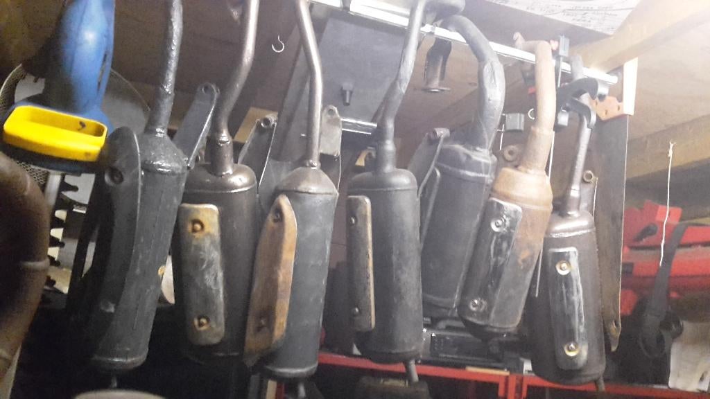 Retro scooter  uitlaten, Ophalen of Verzenden, Gebruikt, Overige typen, Overige merken