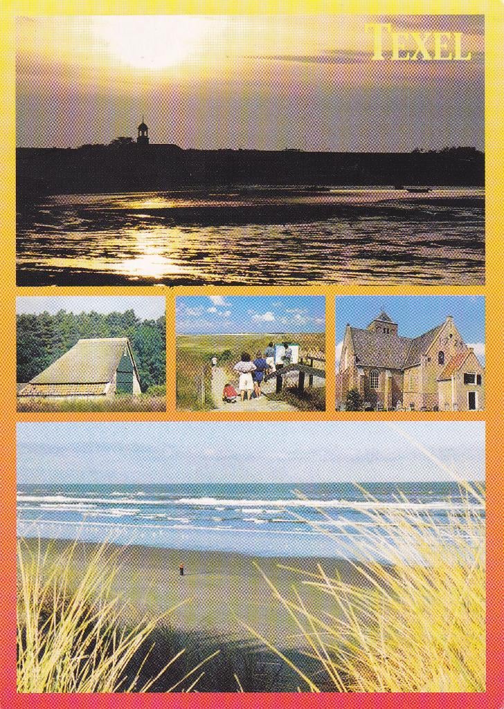 TEXEL.  Meer luik., Ophalen of Verzenden, 1960 tot 1980, Gelopen, Waddeneilanden
