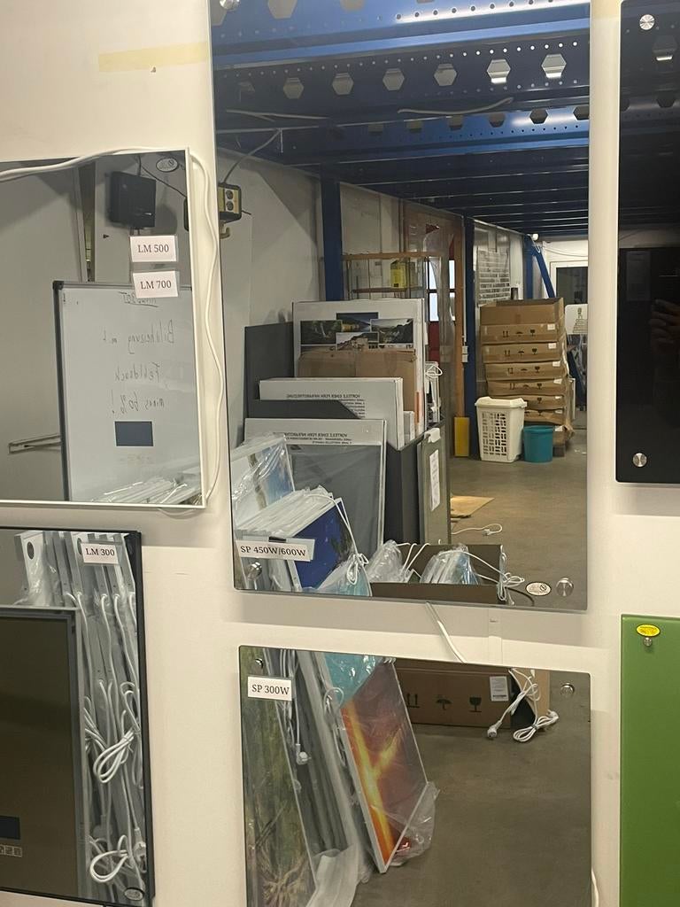 Könighaus Infrarood Spiegel 300w, 30 tot 80 cm, Overige typen, Ophalen of Verzenden, Zo goed als nieuw