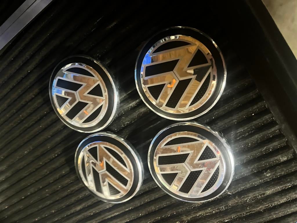 VW Naafkappen Set - Origineel, golf 7 8 gti polo, Auto diversen, Wieldoppen, Ophalen, Zo goed als nieuw
