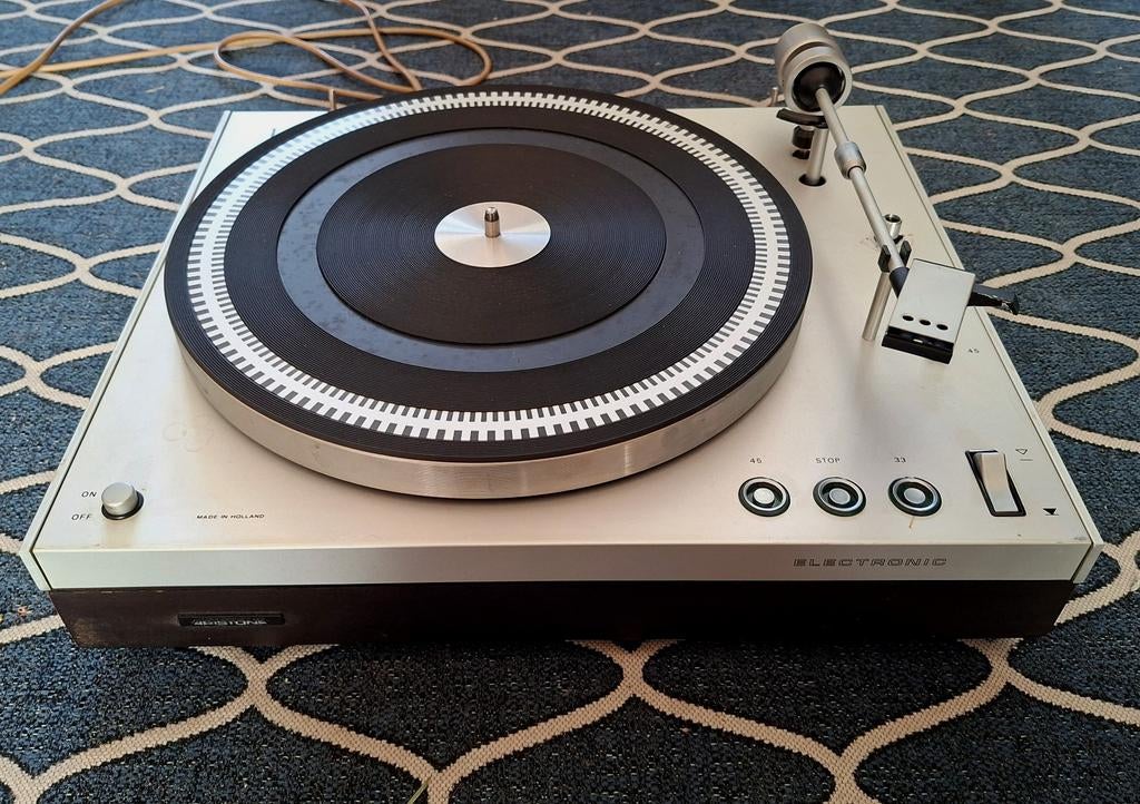 Philips 212 Platenspeler - Opknapper/Onderdelen, Audio, Tv en Foto, Platenspelers, Niet werkend, Platenspeler, Philips, Pitch-regelaar