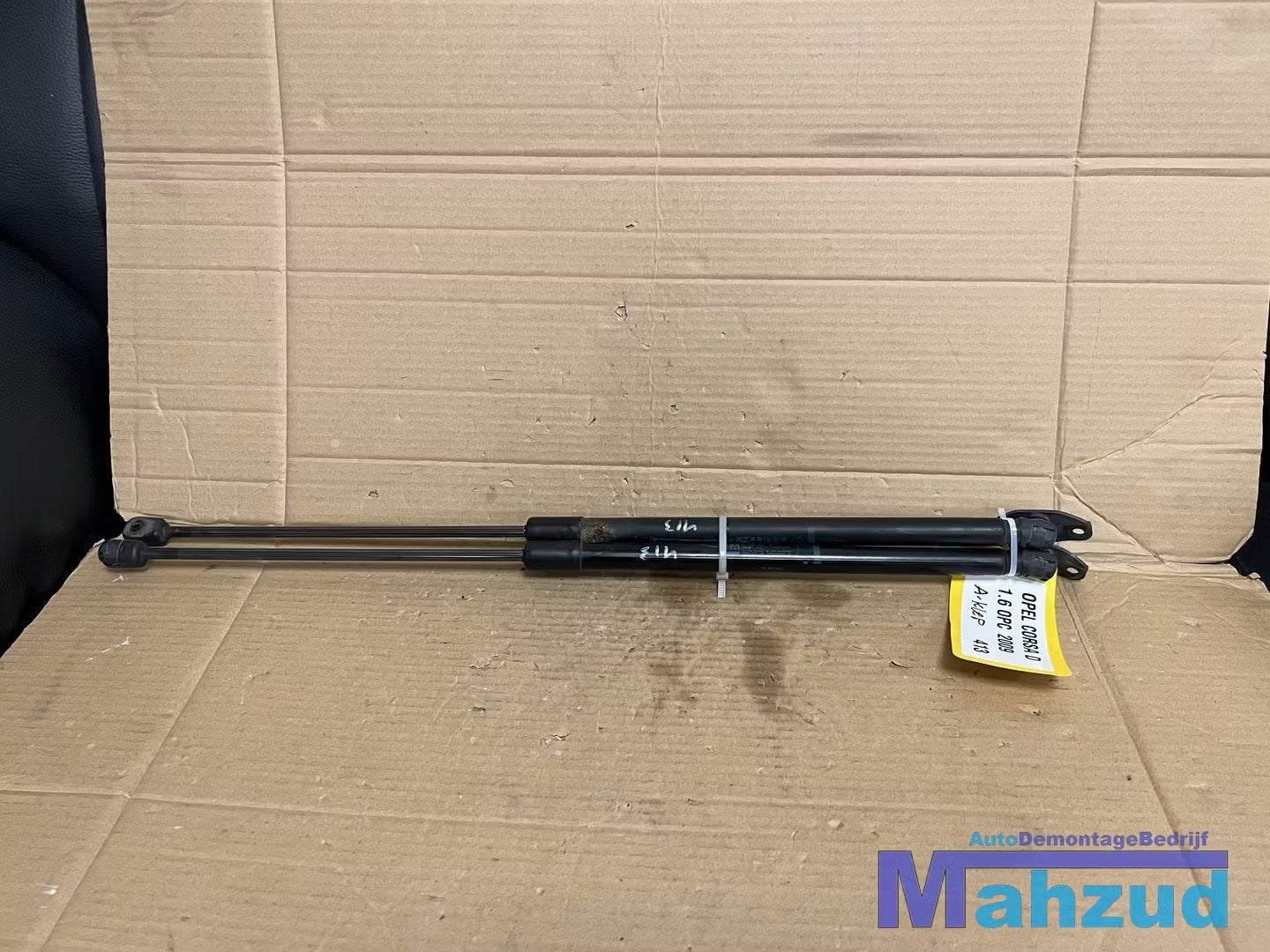 Opel Corsa D achterklep gasveer set 2005-2014, Gebruikt, Opel Automobile GmbH, Ophalen of Verzenden, Kontakt@opel-infoservice.de