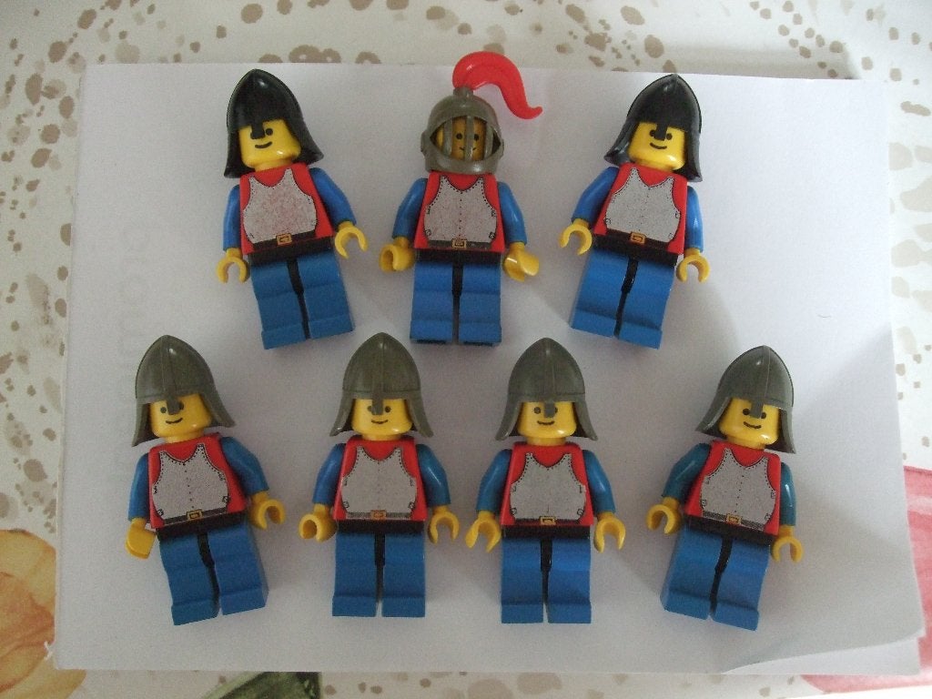 lego poppetjes CLASSIC RIDDERS, Gebruikt, Lego, Ophalen of Verzenden, Minifiguur