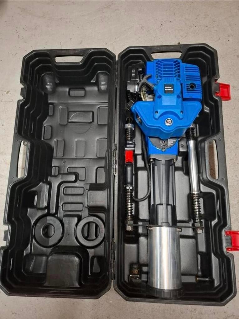 Palenrammer palen rammen hijmachine TE HUUR HBM !GRONDBOOR!, Ophalen of Verzenden