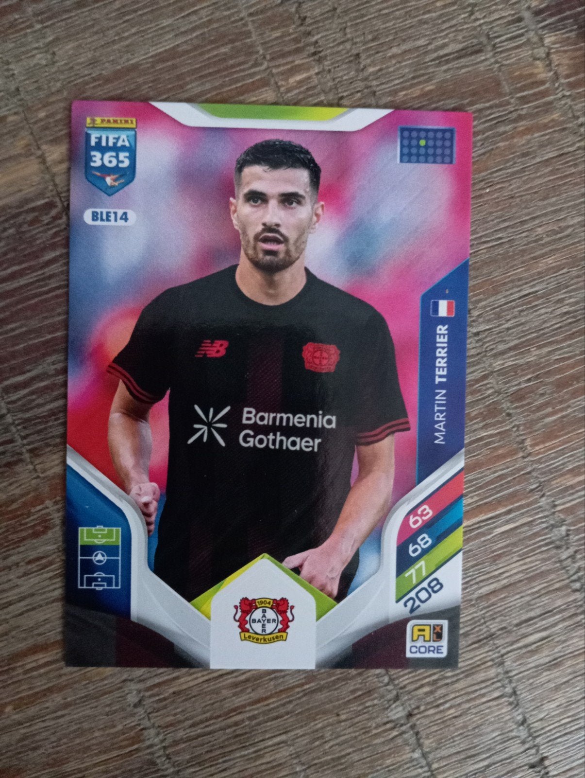 Panini FIFA 365 Martin Terrier BLE14 Bayer Leverkusen, Ophalen of Verzenden