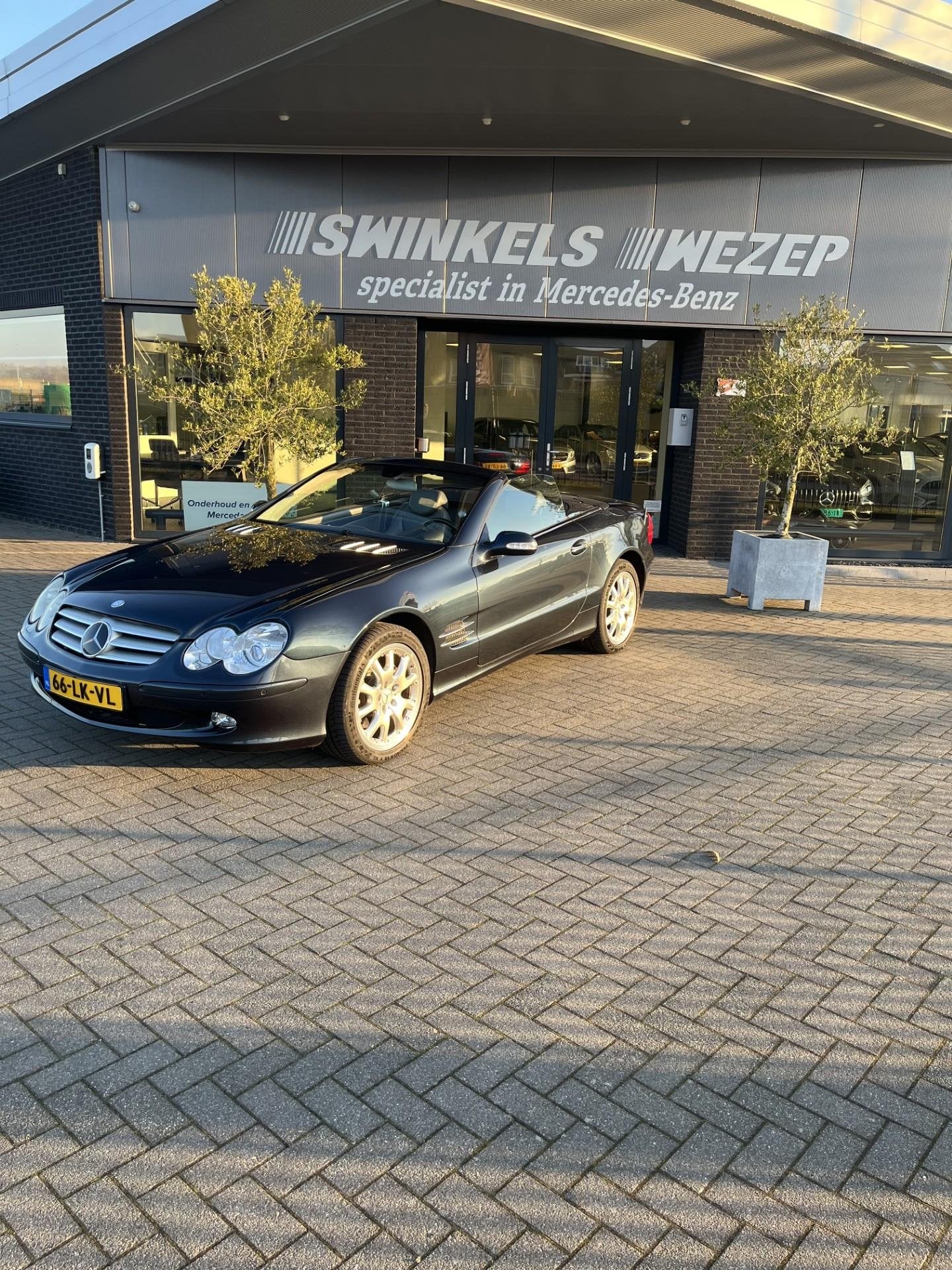 Mercedes-Benz SL-klasse 500 Leder Bose, Auto's, Automaat, Achterwielaandrijving, Gebruikt, 8 cilinders