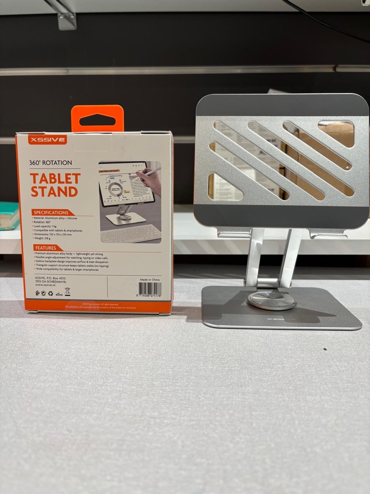 XSSIVE 360 Rotatie Tablet Stand - Aluminium, Ophalen, Nieuw, 13 inch of meer, Overige typen